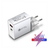 36W QC 3.0 PD Fast Charger